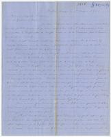 Louis Sheppers to Auguste Doussan, 1858 Mar. 1