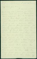 Letter from Francis F. Palms to Henrietta Lauzin, 1861 Sep. 21