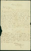 Letter from Francis Palms to Henrietta Lauzin and her mother, 1863 Oct. 22