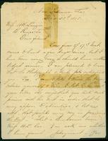 Letter from Francis Palms to Henrietta Lauzin, 1865 Dec. 23