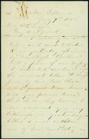 Letter from Francis Palms to Henrietta Lauzin, 1865 Jul. 09