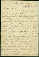 Letter from Francis Palms to Henrietta Lauzin, 1866 Jul. 17