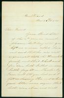 Letter from M.E. Faulkner to Henrietta Lauzin, 1862 Nov. 26