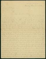 Letter from Alex R. Hunstock to Henrietta Lauzin, 1861, Dec. 04