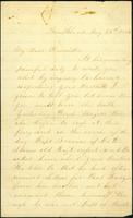 Letter from Amelia Faulkner to Henrietta Lauzin, 1864 May 24