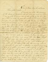 Letter from George Washington Bolton to Elisha Perryman Bolton and Eliza Burbridge Bolton August 17, 1861