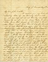Letter from George Washington Bolton to Elisha Perryman Bolton and Eliza Burbridge Bolton August 9, 1864