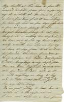 Letter from George Washington Bolton to Elisha Perryman Bolton and Eliza Burbridge Bolton undated, late 1861, 