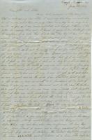 Letter from George Washington Bolton to Elisha Perryman Bolton and Eliza Burbridge Bolton June 6, 1862