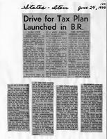 Drive for tax plan launched in B.R.