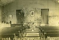 Cong. Church, Iowa, LA. Easter, 1910