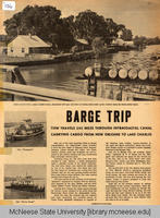 Barge trip