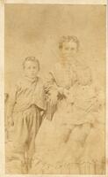 Unidentified Woman and Two Children