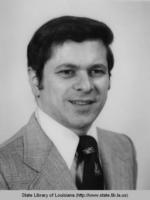 Portrait of Louisiana Representative Jimmy N. Dimos in 1976