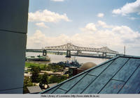 Horace Wilkinson bridge in Baton Rouge Louisiana in 2007