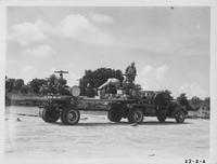 Christmas Tree Equipment Arriving at Avery Island Landing in 1938