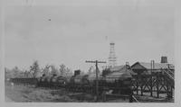 Texas Company Loading Dock, Port Barre, Louisiana, in the 1920s