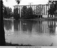 Herget Hall dormitory at Louisiana State University in Baton Rouge Louisiana circa 1969