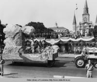 Festivities for the Louisiana Purchase Sesquicentennial in New Orleans Louisiana in 1953