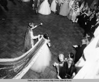 Mardi Gras ball in New Orleans Louisiana in the 1950s
