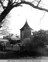 Pigeonnier at Uncle Sam plantation near Convent Louisiana in 1934