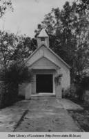 Chapel near Donaldsonville Louisiana in 1938