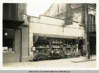 M.S. Rau Bric-a-Brac shop in New Orleans Louisiana in the 1930s 
