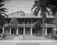 Cucullen home in Bayou St. John in New Orleans in the 1930s