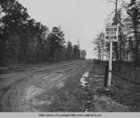 Antioch Oxford Road in DeSoto Parish in 1937