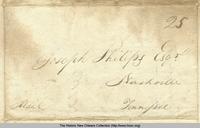 Letter, Duke W. Sumner, Attakapaz, La., to Joseph Philips Esquire, Nashville, Tenn.