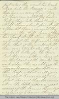 Letter, Gilbert Shaw, Bayou St. John, Louisiana, to "Dear Parents"