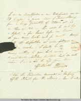 Letter, [Col. Frederick] Stovin, [Assistant Adj. Gen., British Army], HMS Tonnant, to his mother, Mrs. Stovin, Newbold, near Chesterfield