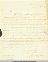 Letter, Albert Gallatin (Secretary of the Treasury) to Joseph Wilson, Port Collector, Marblehead, MA