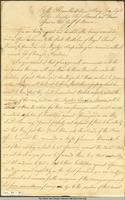 Letter, Capt. William Henry Percy, HMS Hermes, Pensacola, to Nicholas Lockyer, HM Sloop Sophie