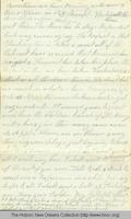 Letter, Gilbert Shaw, Carrollton, Louisiana, to "Dear Father and Mother"