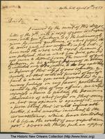 Letter, James Monroe, Oak Hill [Loudon County, Va.], to "Dear Sir"