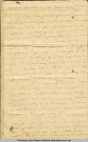 Letter, Bartholomew Shaumburg, New Orleans, to My dear General [James Wilkinson]
