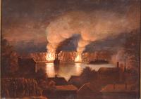 Night Passage of Union Boats at Vicksburg on the Mississippi (4/16/1863)