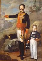 General Charles Farve D'Aunoy and son