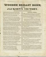 Wooden Breast Bone, and Jackson's Victory