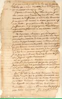 Letter, Pierre-Joseph Neyon Devilliers, Fort Chartres, Ill., to Jean-Jacques-Blaise D'Abbadie