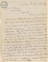 Letter from  B. Griswold to Lewis Tappan
