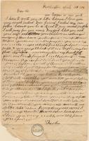 Letter from  Foole  to Lewis Tappan