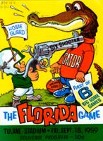 Tulane University Official Souvenir Football Program-The Greenie; The Florida Game