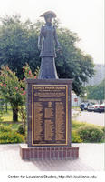 Eunice Pharr Duson statue.