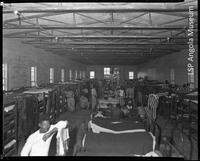 Black prisoners in dormitory, double bunk beds before 1955
